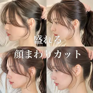 ロング カラー ✨コテ巻き風パーマ ✨川合佑哉のヘアスタイル
