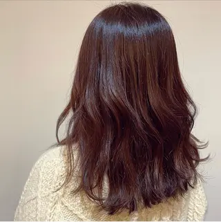 セミロング カラー 🌼 アユカのヘアスタイル