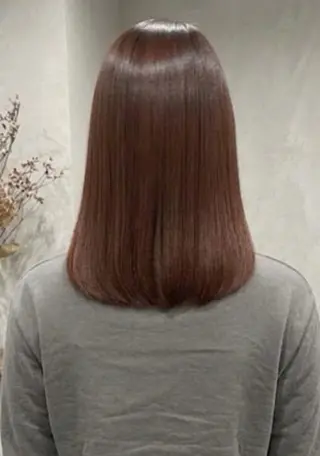 ミディアム カラー 髪質改善サロン WE BE PARSLEYのヘアスタイル