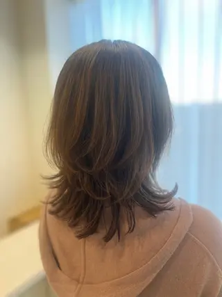 ミディアム アトリエファゴ Noaのヘアスタイル