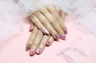 ネイル PINK PEONY AMIのネイルデザイン