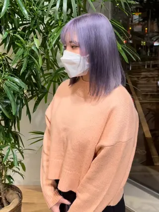 ショート 江坂エリア最安値◎ ブリーチ*土田のヘアスタイル