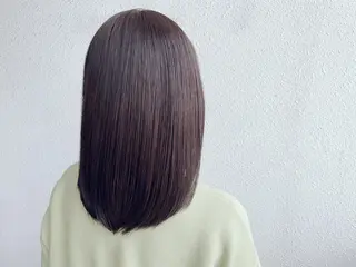 セミロング カラー 髪質改善/艶髪/ 木山ゆかりのヘアスタイル