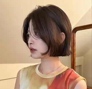 ショート morita yunaのヘアスタイル