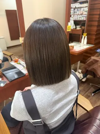 ミディアム 冨樫 怜央のヘアスタイル
