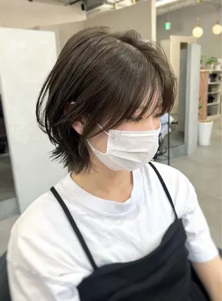 ショート カラー The Ect 江坂Kurumiのヘアスタイル