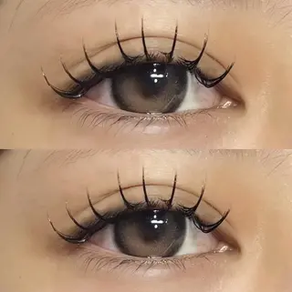 マツエク・マツパ 🦋 わかな 💜のマツエク・マツパデザイン