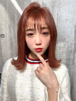ミディアム カラー パーマ メンズ メンズ縮毛矯正 細谷碧海のヘアスタイル