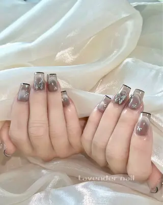 ネイル Lavender nail·中島公園のネイルデザイン