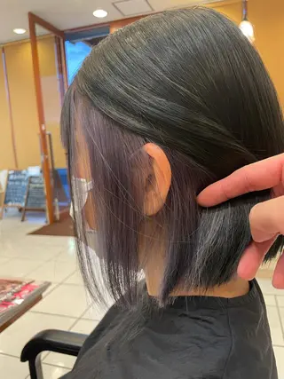 カラー ボブ/ショート /パーマ/shinのヘアスタイル