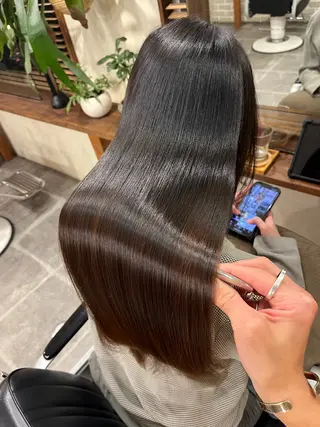 ロング 【髪質改善特化・ 福田航洋】のヘアスタイル