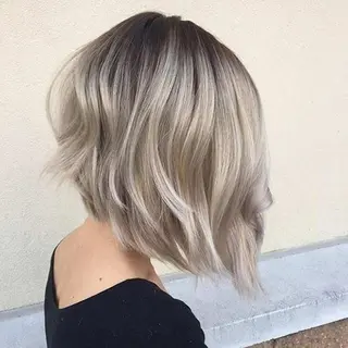ロング カラー パーマ ヘアアレンジ Device ディバイスのヘアスタイル
