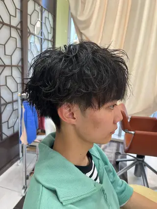 パーマ メンズ 🧊メンズ特化🧊 高木航希のヘアスタイル