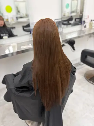 カラー 透明感うる艶カラー 🤍MANAMIのヘアスタイル