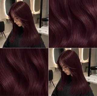 ロング カラー 色落ちまで盛れる 💟まなみのヘアスタイル