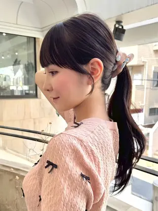 ロング 韓国系レイヤー特化 hiroのヘアスタイル