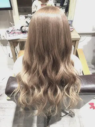 ロング カラー filo   渋谷 Gishiのヘアスタイル