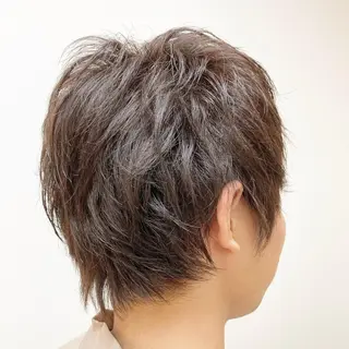 ショート カラー メンズ 新井翼/銀座 メンズパーマ/のヘアスタイル