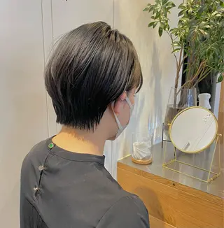ショート カラー マンツーマン 美容師💚コウブチのヘアスタイル