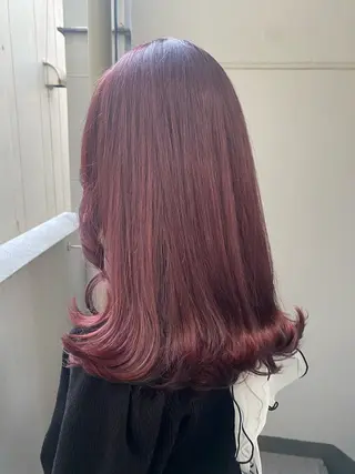 カラー 🪽ハイトーン🏹 ブリーチ🫧海志🍿のヘアスタイル