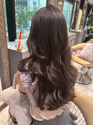 ロング 透明感Wカラー 髪質改善/AYARIのヘアスタイル