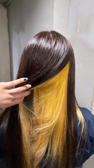 ロング カラー レイヤー透明感カラー /gima🌱のヘアスタイル