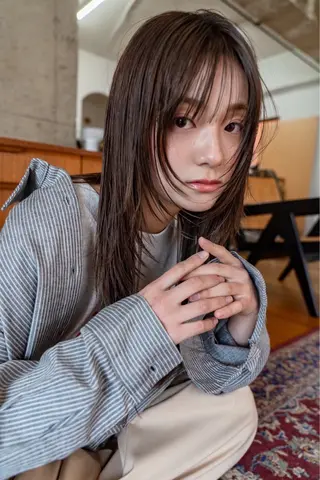 ロング quon KINO/ カットモデル✂︎のヘアスタイル