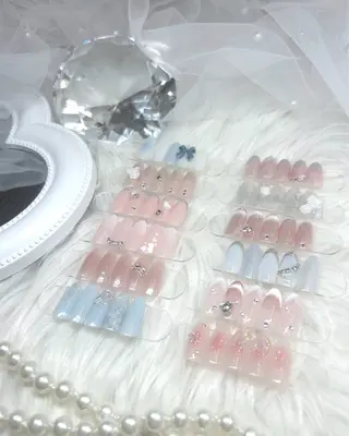 ロング Nailsalon Angeのネイルデザイン