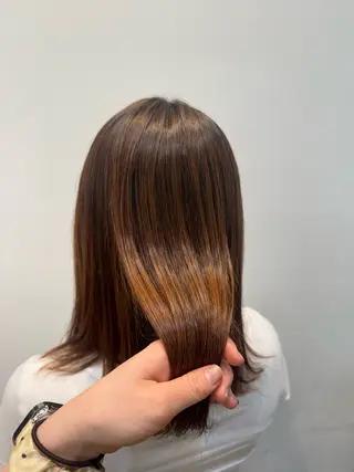 ミディアム 艶感カラー🌸 Karinのヘアスタイル