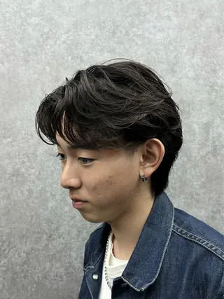 ショート パーマ 🔥フェザーパーマ 特化🔥勇斗のヘアスタイル