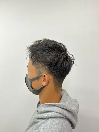 ショート メンズ 木下 紗綾のヘアスタイル