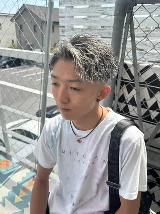 ショート パーマ メンズ メンズ特化サロン ユウヘイのヘアスタイル