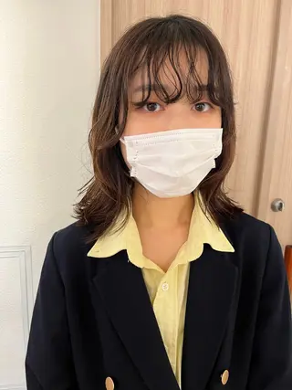 パーマ nishi fuyumiのヘアスタイル