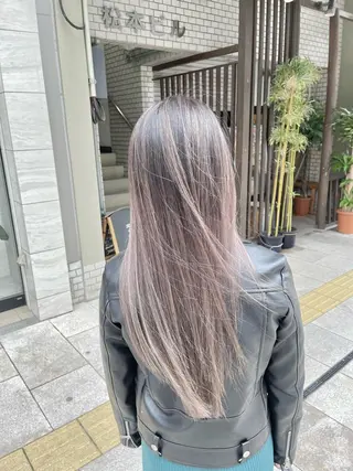 ロング カラー ヘアアレンジ 縮毛矯正/美髪 髪質改善/石田幸輔のヘアスタイル