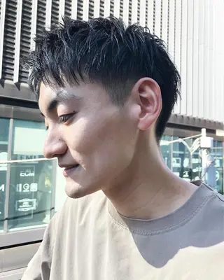 ヘアアレンジ メンズ メンズ特化✂️栗原 侑也のヘアスタイル