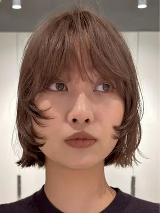 ショート カラー らん カラーモデル募集中のヘアスタイル