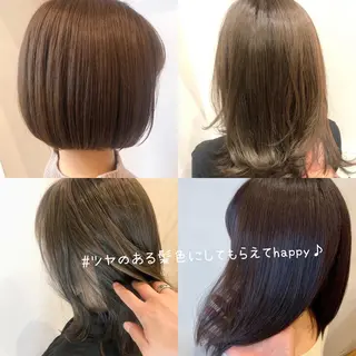 カラー パーマ ヘアアレンジ 髪質改善/韓国風 レイヤー/田村祐樹のヘアスタイル