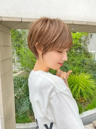 ショート カラー ショート、ボブの神✨ 峯朋也✂︎✨のヘアスタイル