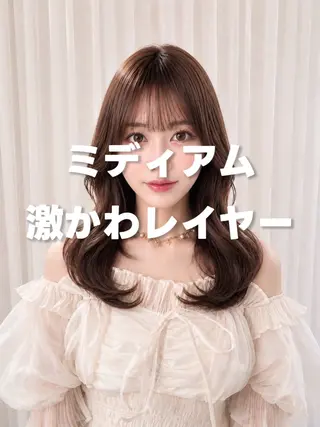 ロング カラー 💎レイヤー/韓国 💎石戸谷のヘアスタイル