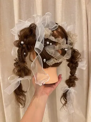 ヘアアレンジ update Erinaのヘアスタイル