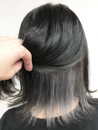 カラー 最高級エクステ /羽エクステ白石宇由のヘアスタイル