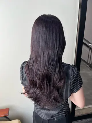 ロング カラー 夏の透明感カラー☀️ 小林 佳祐Aimeeのヘアスタイル