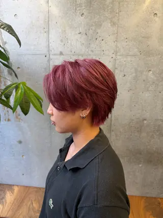ショート 柔らかいハイトーン× 似合わせ/Yoheiのヘアスタイル