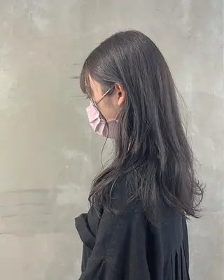 ロング カラー ハッシュカット/ハイ トーン/HIROKIのヘアスタイル