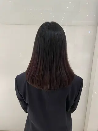 セミロング 似合わせ♡レイヤー/ 透明感カラー/moeのヘアスタイル