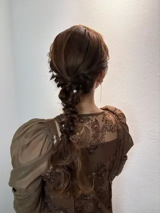 ロング 【ヘアセット専門】 ヘアメイクＭＡＮＡのヘアスタイル