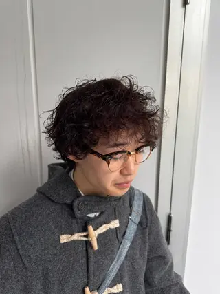 ミディアム 天野 心太郎のヘアスタイル