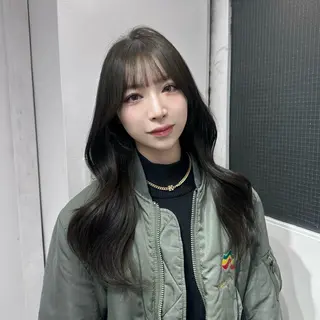 ロング 🤍韓国風hair Marina🤍のヘアスタイル