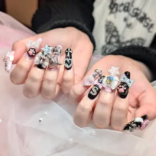 ネイル ピンキー 池田公園店のネイルデザイン