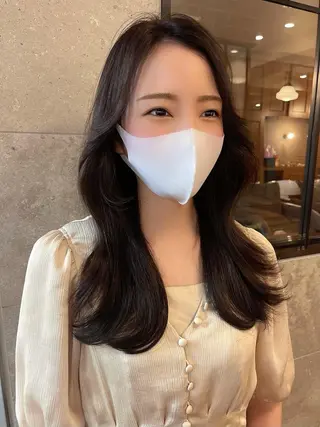 ロング 開發 智也のヘアスタイル